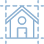 house-blue